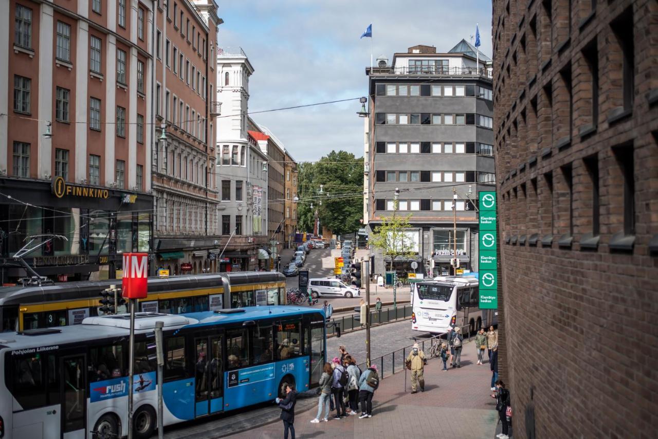 Hotel Bob W Kluuvi Helsinky Exteriér fotografie
